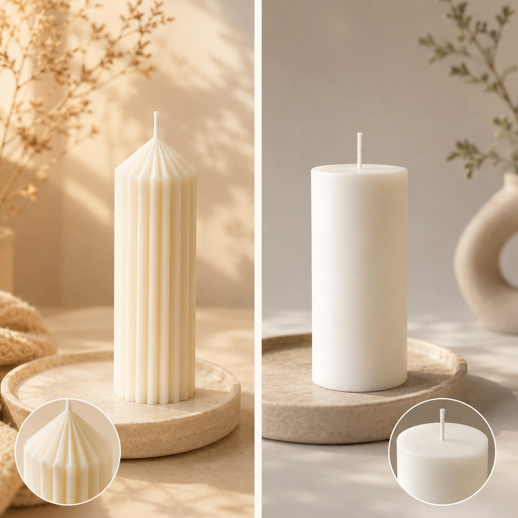 Roman Column Scented Candle Set