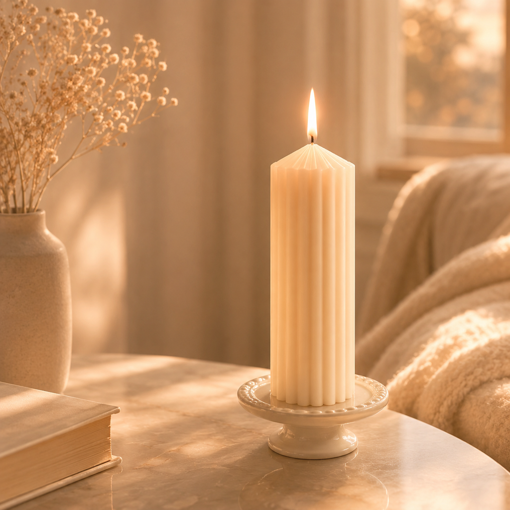Roman Column Scented Candle Set