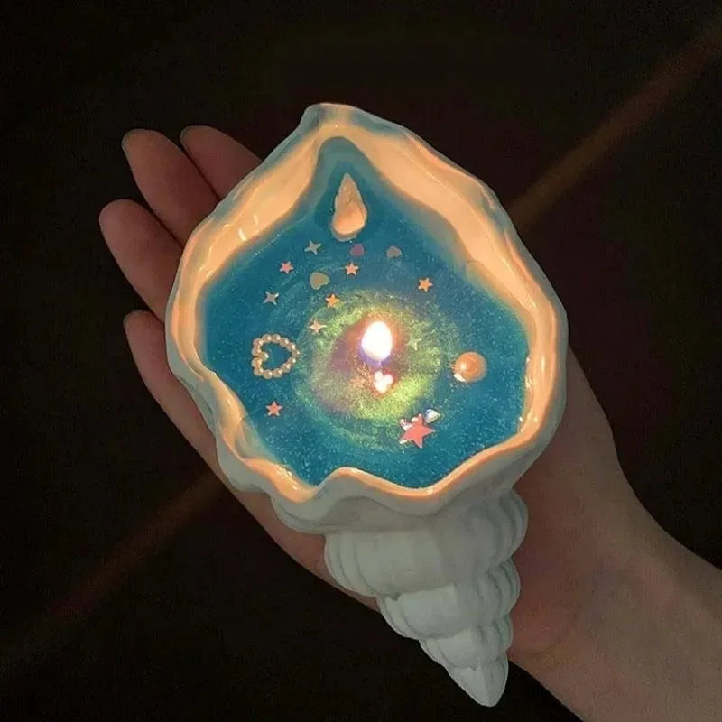 Ocean Shell Aromatherapy Scented Candle