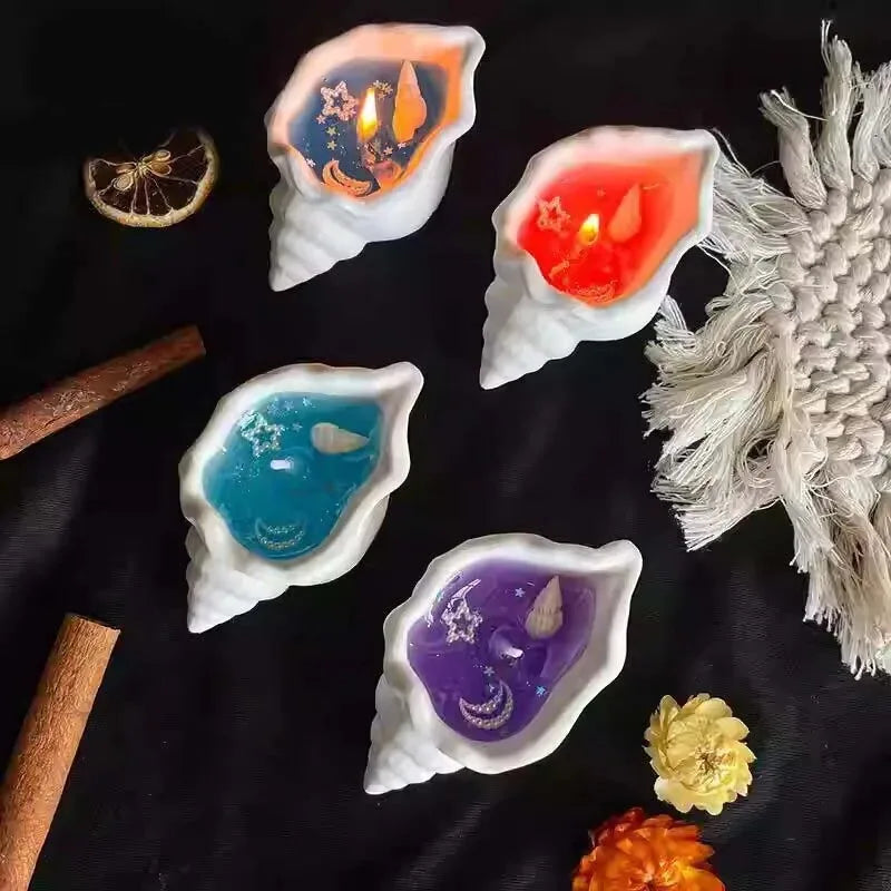 Ocean Shell Aromatherapy Scented Candle